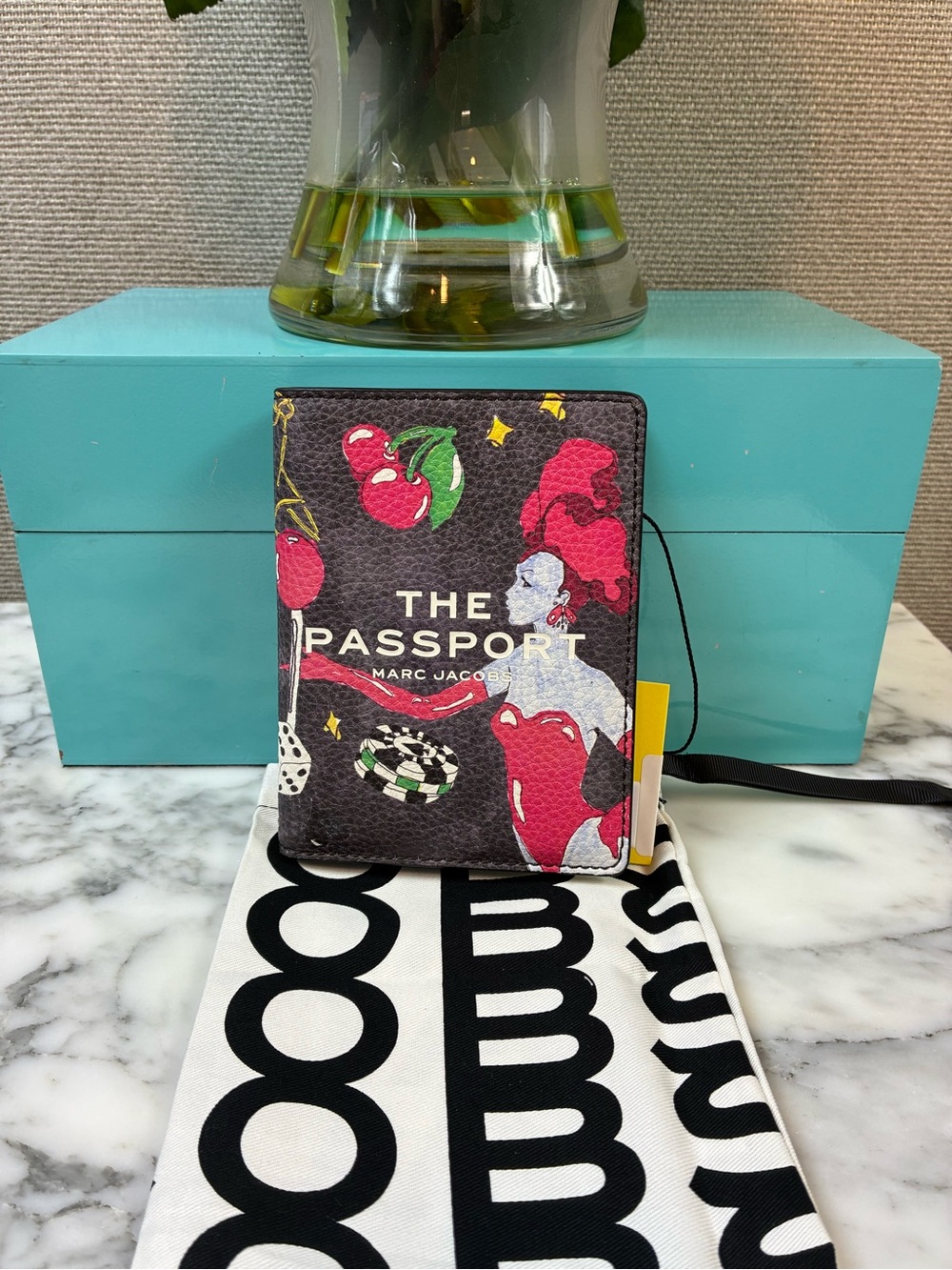 Marc Jacobs Las Vegas Iconic Landmarks The Passport Holder - Limited Release NWT